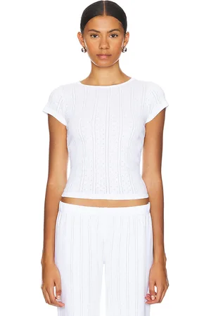 Cou Cou Intimates The regular baby tee en color talla L en - White. Talla L (también en M, S, XS).