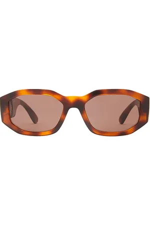 VERSACE Gafas de sol en color marrón talla all en - Brown. Talla all.