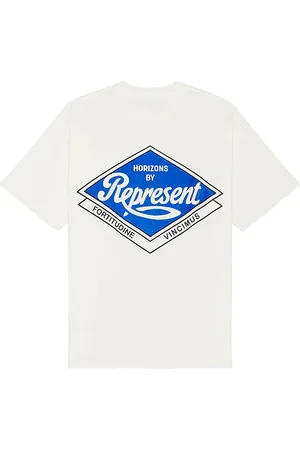 Represent Camiseta en color blanco talla M en - White. Talla M (también en S, XL/1X).