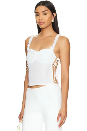 MORE TO COME Lily rose cami top en color talla L en - White. Talla L (también en M, XL).