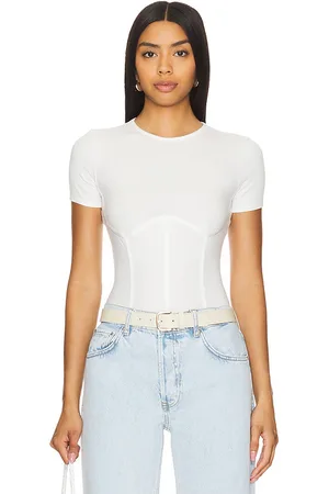 FLEUR DU MAL Body en color blanco talla L en - White. Talla L (también en S, XL, XS).