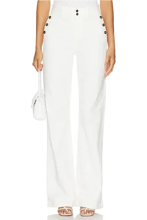 Paige Pantalón aubrey en color blanco talla 32 en - White. Talla 32 (también en 33).