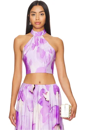 Bardot Top halter alora en color lavanda talla 10 en - Lavender. Talla 10 (también en 8).