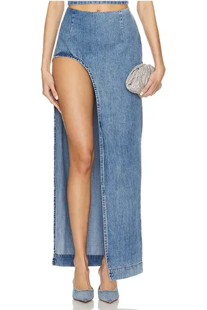 Retrofete Falda maxi wynter en color denim-medium talla 23 en - Denim-Medium. Talla 23 (también en 25, 26, 27, 28).
