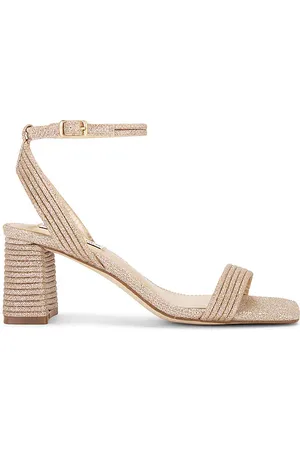 Steve Madden Tacón lavnish en color oro metálico talla 10 en - Metallic Gold. Talla 10 (también en 8, 8.5, 9.5).