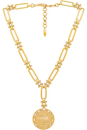 Brinker & Eliza Collar rhode en color oro metálico talla all en - Metallic Gold. Talla all.