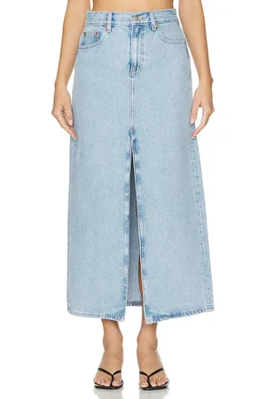 Dr Denim Falda myra en color denim claro talla M en - Denim-Light. Talla M (también en S).