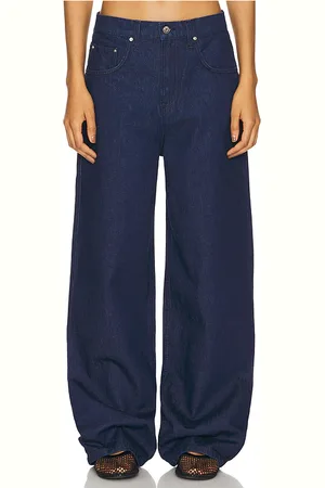GRLFRND Enya drop rise jean en color denim-dark talla 23 en - Denim-Dark. Talla 23 (también en 24, 25, 26, 27, 28).