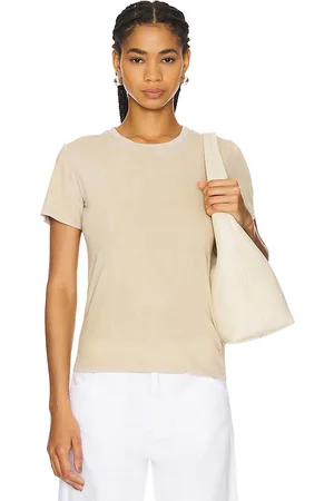 Cotton Citizen Camiseta standard en color bronce talla S en - Tan. Talla S (también en XS).