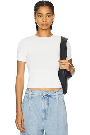 Solid The riada top en color blanco talla S en - White. Talla S (también en XL, XS).