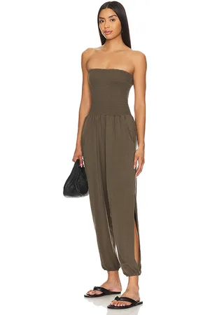 Bobi Sleeveless jumpsuit en color militar talla M en - Army. Talla M (también en S, XL, XS).