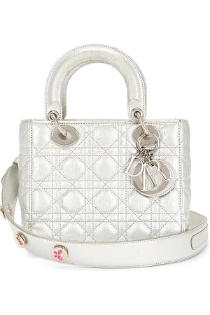 SIEDRES Bolso dior en color metálico talla all en - Metallic Silver. Talla all.