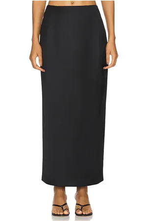 POSSE Falda midi gigi pencil en color talla M en - Black. Talla M (también en XS).