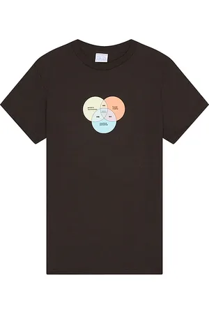 Sci-Fi Fantasy Camiseta venn diagram en color talla M en - Brown. Talla M (también en S).