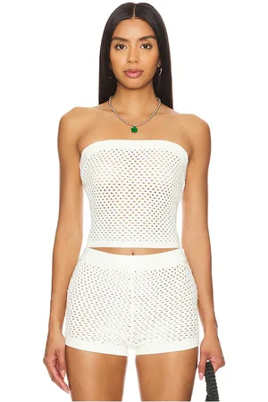 SER.O.YA Bandeau de ganchillo blithe en color crema talla L en - Cream. Talla L (también en M, S).