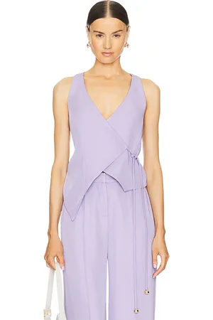 ALEXIS Chaleco cain en color talla M en - Lavender. Talla M (también en L, XS).
