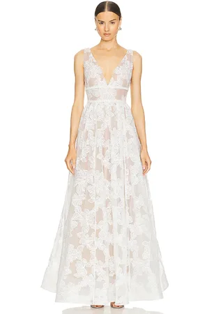 Bronx and Banco Vestido largo lily en color blanco talla M en - White. Talla M (también en S).