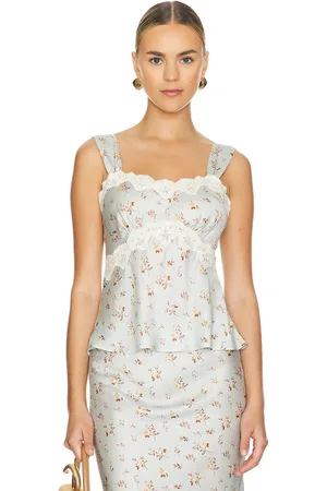 SPELL Camisola fleur en color bebe azul talla L en - Baby Blue. Talla L (también en XL).