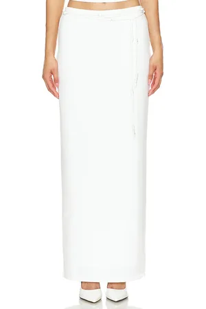 Lovers And Friends Falda carolyn maxi en color talla L en - White. Talla L (también en S, XL).
