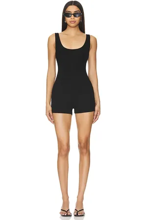 Lovers And Friends X maggie macdonald harlee romper en color talla L en - Black. Talla L (también en M, S, XL).