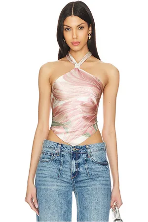 Retrofete Jamie top en color rosado talla L en - Pink. Talla L (también en XL, XXL).