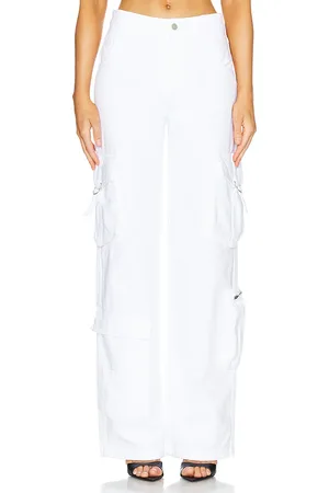 3x1 Pierna ancha the cargo en color blanco talla 25 en - White. Talla 25 (también en 30).