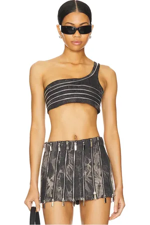 1XBLUE Zipped up top en color talla L en - Grey. Talla L (también en M).
