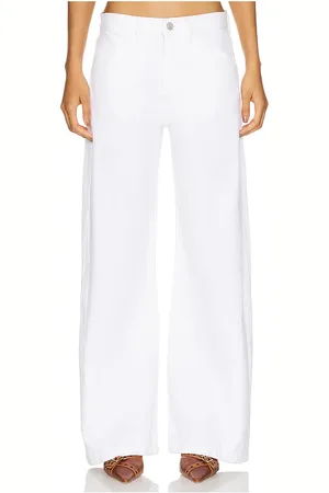 Frame Le baggy palazzo en color blanco talla 31 en - White. Talla 31 (también en 33, 34).