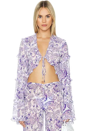 Bananhot Camisa ivy en color morado talla L en - Purple. Talla L (también en XL, XS).
