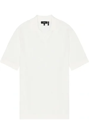 THEORY Cairn polo en color blanco talla L en - White. Talla L (también en XL/1X).