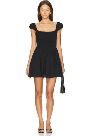 Caroline Constas Minivestido tarah en color talla L en - Black. Talla L (también en M).