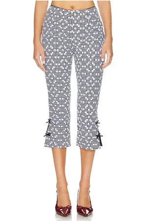 For Love & Lemons Pantalones mimi en color talla M en - Black. Talla M (también en S).