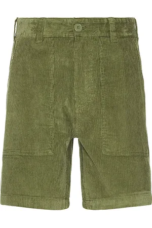Obey Reed corduroy utility short en color verde talla 32 en - Green. Talla 32 (también en 36).