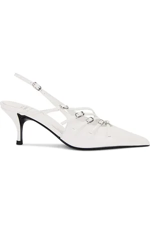 Jeffrey Campbell Sandalia lash 2 en color blanco talla 10 en - White. Talla 10 (también en 9.5).
