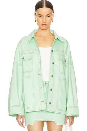 BY.DYLN Chaqueta denim jerome en color talla L en - Mint. Talla L (también en M, S).