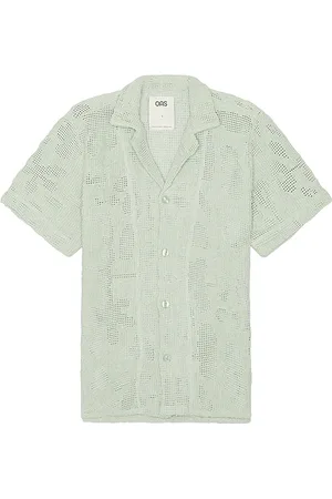 Oas Camisa en color verde talla L en - Green. Talla L (también en M, S, XL/1X).