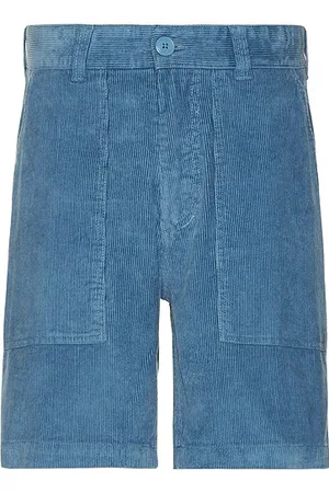 Obey Reed corduroy utility short en color azul talla 30 en - Blue. Talla 30 (también en 31).
