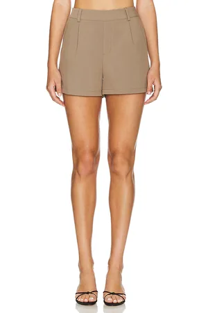 LBLC The Label Mable short en color bronce talla S en - Tan. Talla S (también en XS).