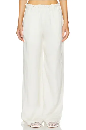 Lovers And Friends Pantalón millie en color beige talla L en - Beige. Talla L (también en M, XL).