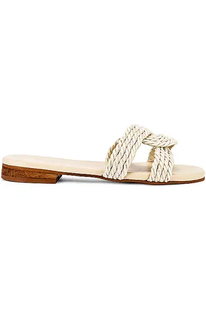 KAANAS Sandalia olas corded infinity en color crema talla 5 en - Cream. Talla 5 (también en 6).