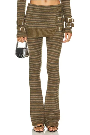 Jaded London Pantalón falda de punto en color militar talla L en - Army. Talla L (también en XL).