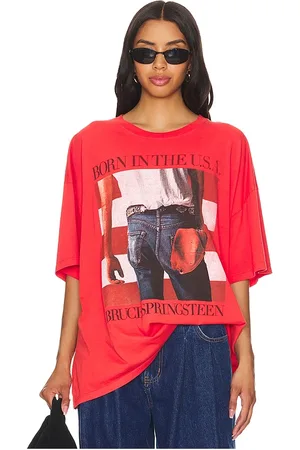 DAYDREAMER Camiseta bruce springsteen born en the usa en color rojo talla all en - Red. Talla all.