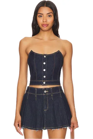 ABrand Corsé angel en color denim-dark talla L en - Denim-Dark. Talla L (también en XS, XXS).