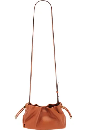 ULLA JOHNSON Mini embrague suave remy en color marrón talla all en - Brown. Talla all.