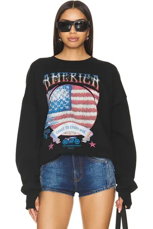 The Laundry Room Sudadera america coast to coast ride en color talla L en - Black. Talla L (también en S).
