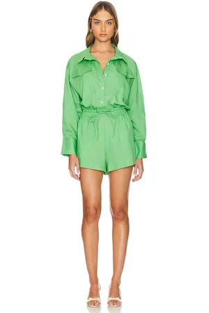 FAITHFULL THE BRAND Mono isole en color verde talla L en - Green. Talla L (también en M, S, XL, XS).