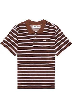 Obey Camisa en color marrón talla S en - Brown. Talla S (también en XL/1X).