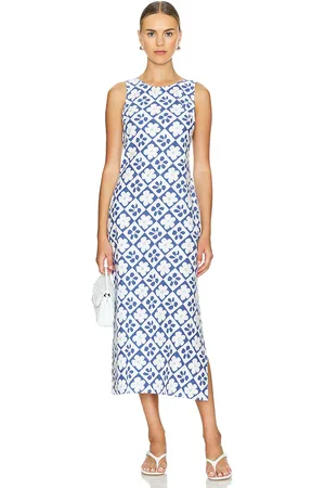 Minkpink Vestido midi vivi en color multi talla L en - Multi. Talla L (también en M, S, XS).