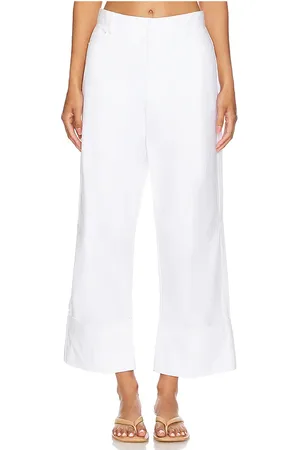 FAITHFULL THE BRAND Pantalón cassis en color talla L en - White. Talla L (también en S).