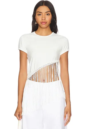 FAITHFULL THE BRAND Camiseta maceio en color talla L en - White. Talla L (también en XL, XS).